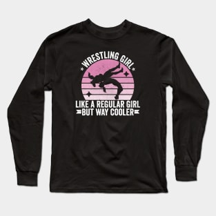 Wrestling Girl Long Sleeve T-Shirt